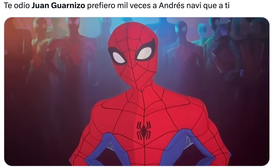 Memes se burlan de JuanSGuarnizo tras filtrarse su doblaje en Spider-Man: Across the Spider-Verse