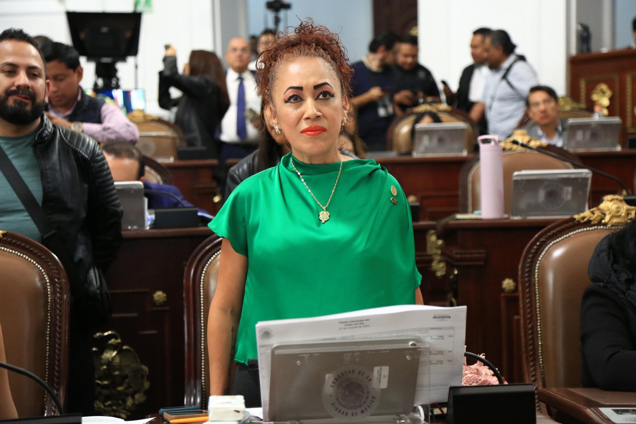Rebeca Peralta León, diputada del Partido Verde