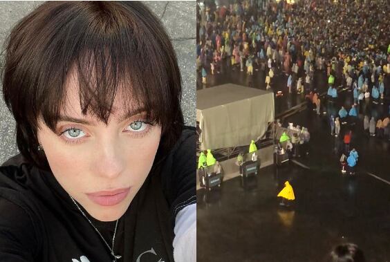 El concierto de Billie Eilish sigue en pie