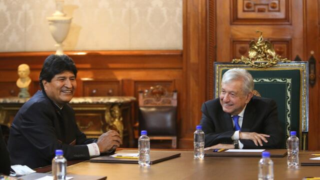 Evo Morales y AMLO