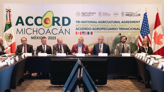 Acuerdo Agropecuario Trinacional reafirma alianza comercial entre los tres países de América del Norte