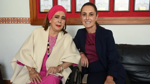 Sheinbaum despide a Elsa Aguirre