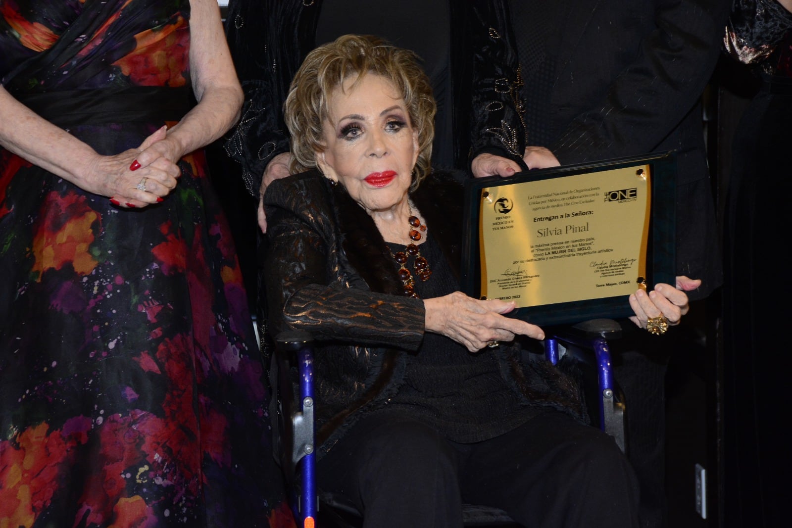 Silvia Pinal, actriz.