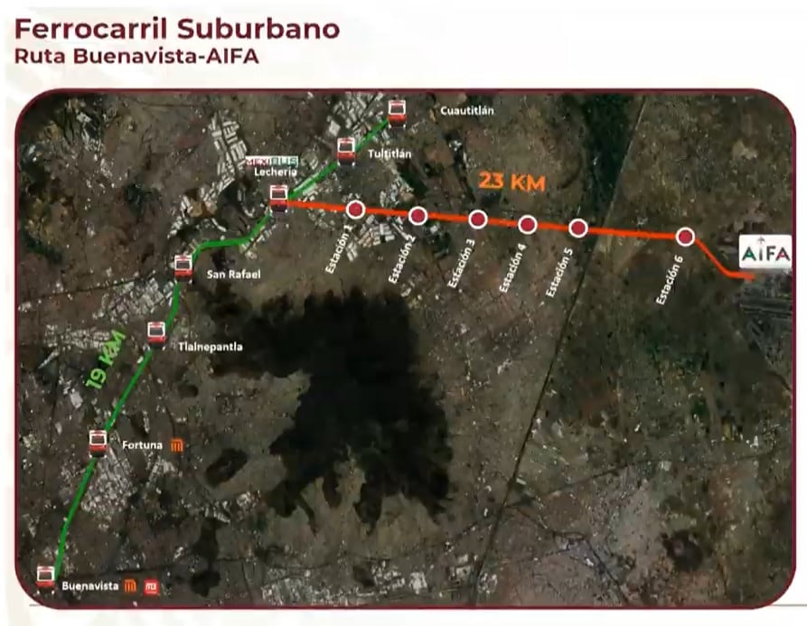 Tren Suburbano Buenavista-AIFA