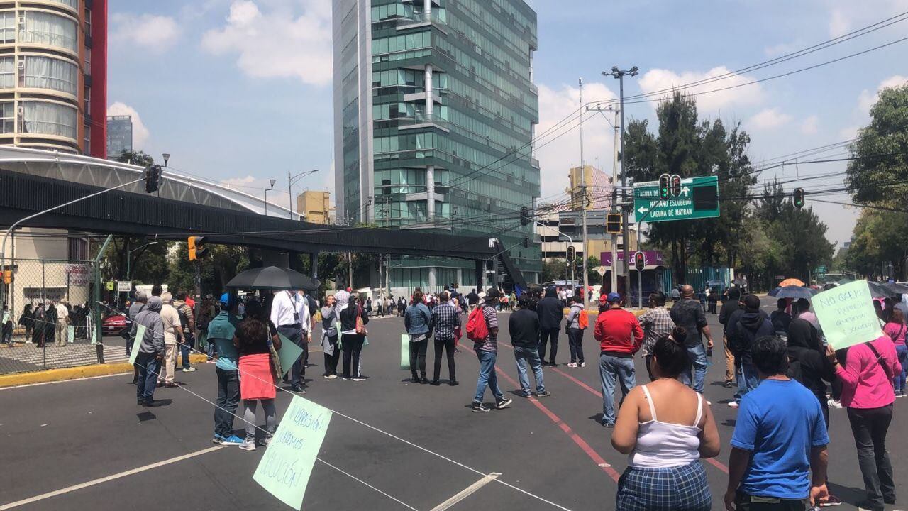 Manifestación en Marina Nacional