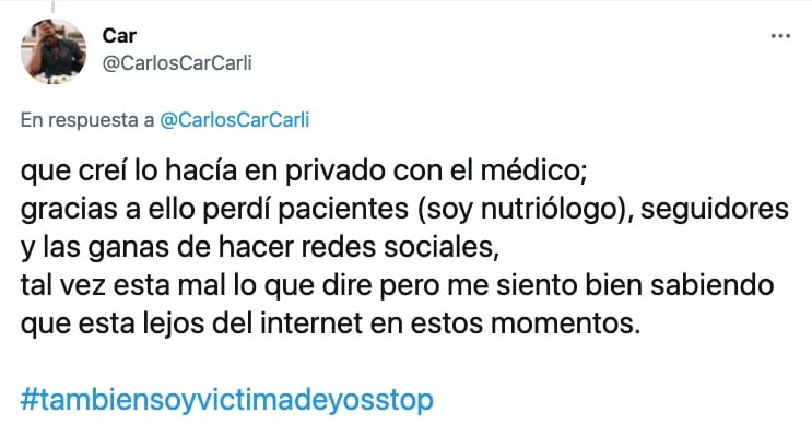 Acusaciones de Jesús Carlos