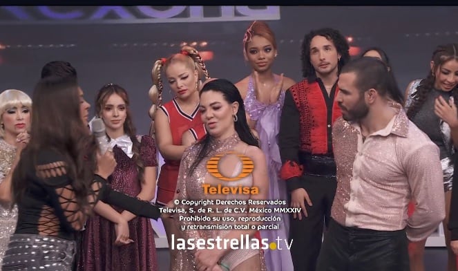 Paola Durante y José Luis son eliminados de Las Estrellas bailan en Hoy 2024.