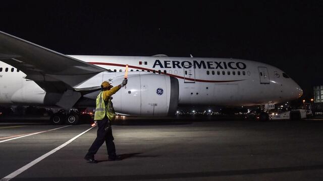 Avión de Aeroméxico