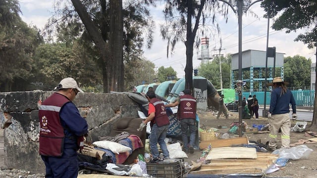Operativo interalcaldías: Retiran 53 toneladas de basura en los límites de Iztacalco