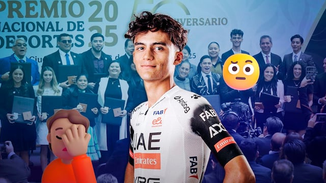 Error en el Premio Nacional del Deporte 2025; presentaron mal a Isaac del Toro