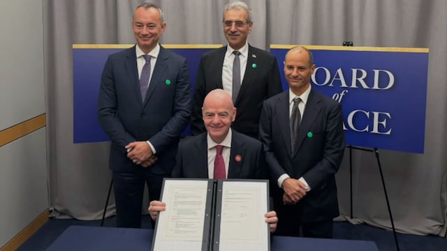 FIFA firma acuerdo para reconstrucción de regiones en conflicto