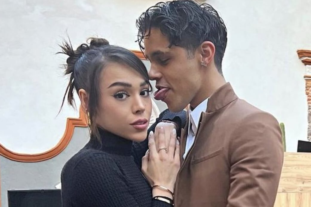 Danna Paola y Alex Hoyer