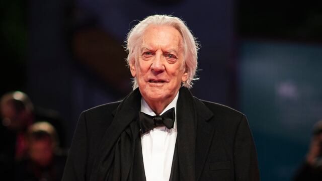 Donald Sutherland, el Presidente Snow de Los Juegos del Hambre, murió a los 88 años