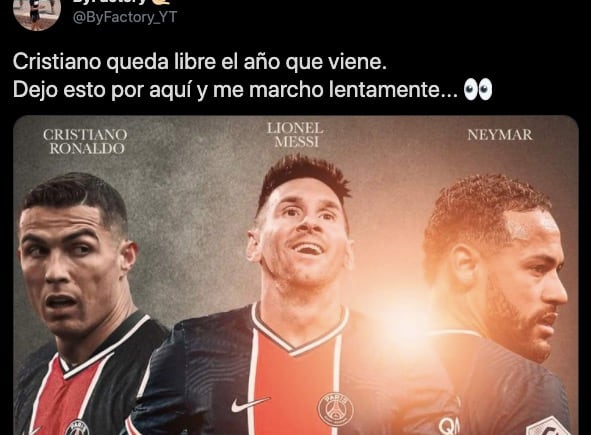 ¿Cristiano Ronaldo podría unirse a Messi en el PSG?