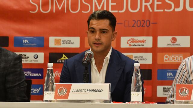 Alberto Marrero, ex presidente del Atlético de San Luis.