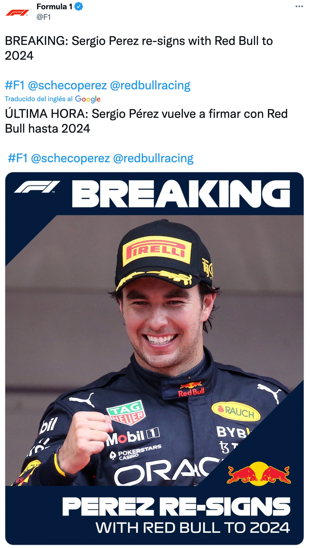 Checo Pérez