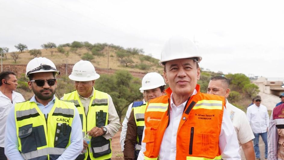 Alfonso Durazo invierte 770 millones en obras hídricas para la frontera de Sonora