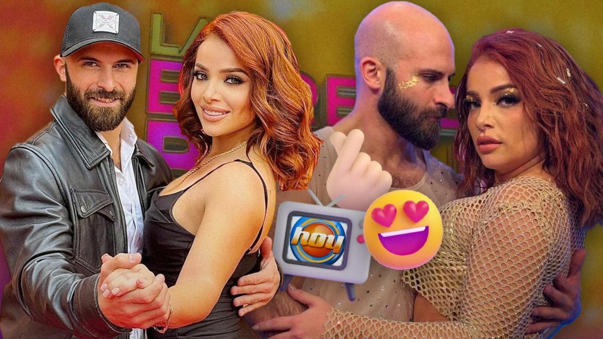 Imanol y Sandra Itzel enamorados? La pareja de Las Estrellas bailan en Hoy 2024 podría estrenar romance