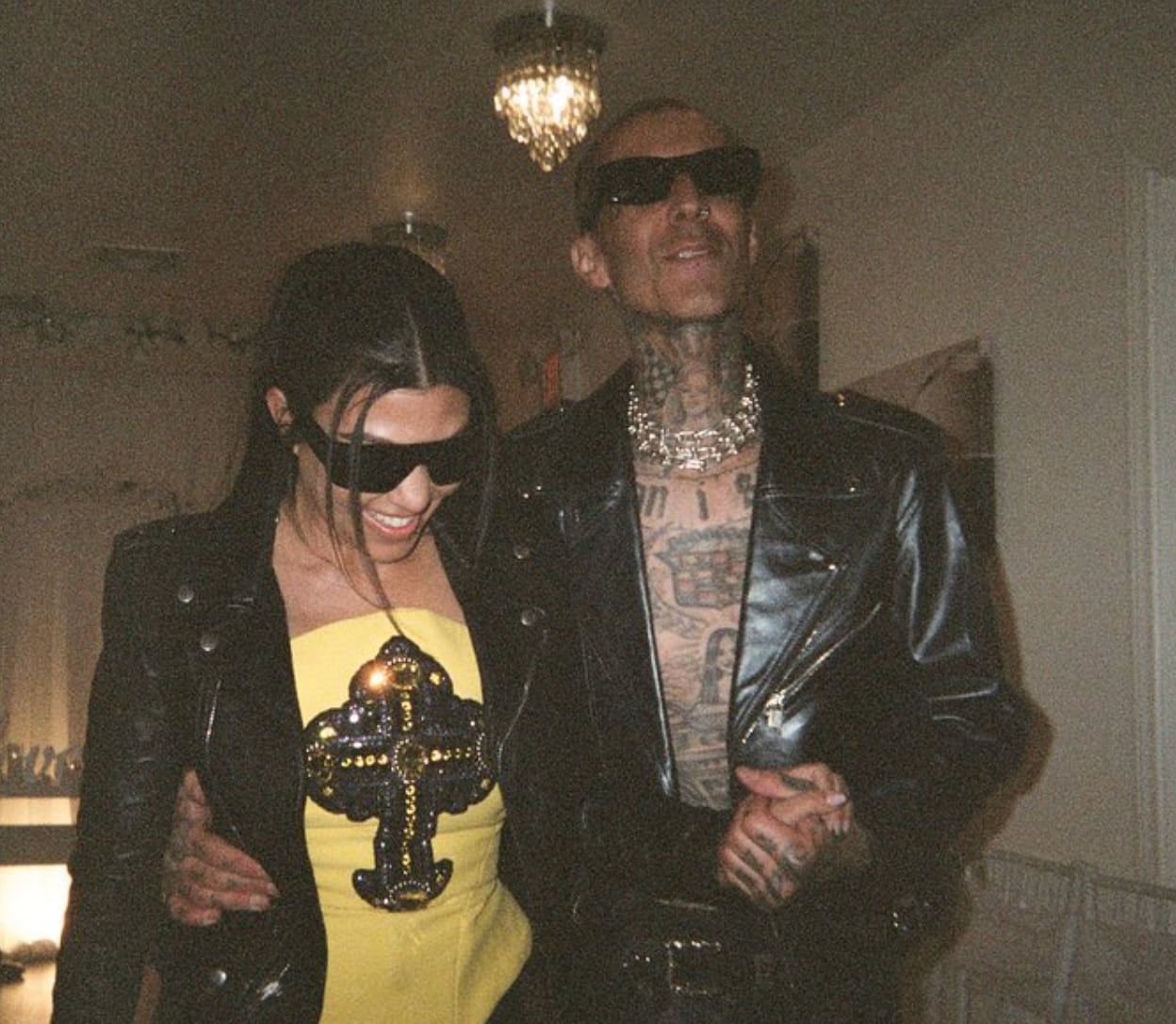 Kourtney Kardashian y Travis Barker