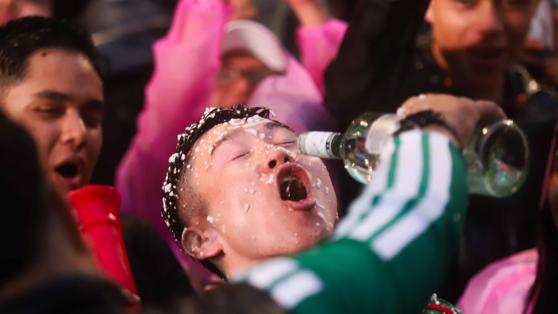 Rodrigo envió un audio de despedida a su familia durante los festejos por la victoria de México
