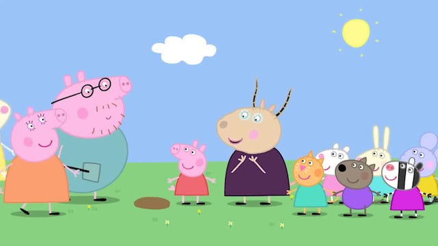 Peppa Pig por el Día Fuera del Tiempo