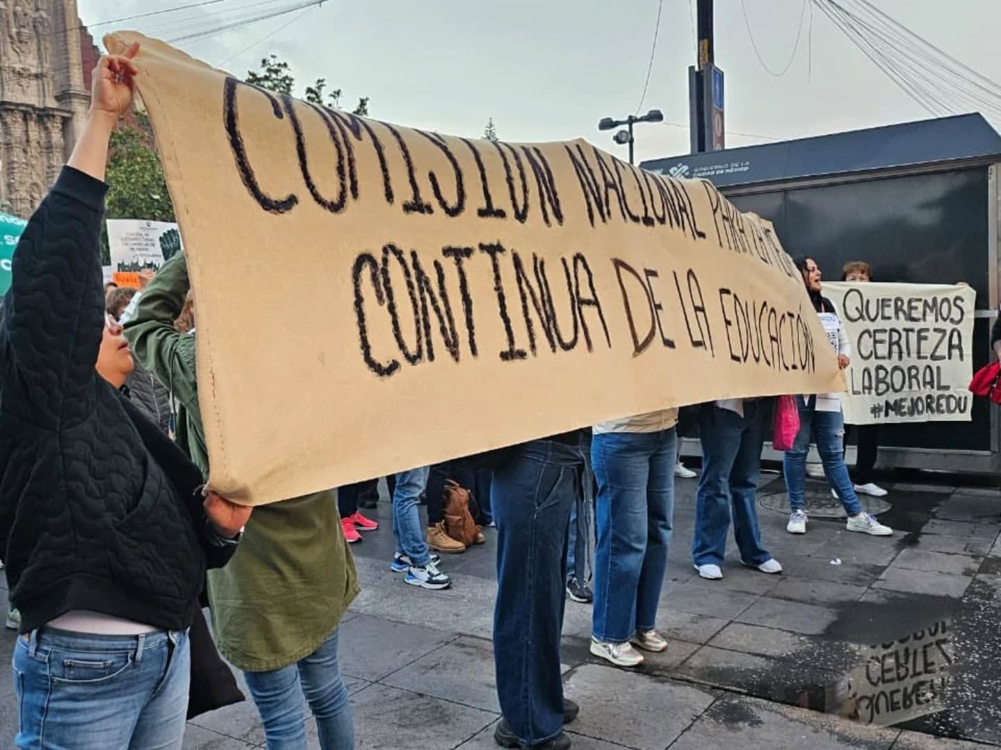 El fuerte llamado que hicieron trabajadores de Mejoredu