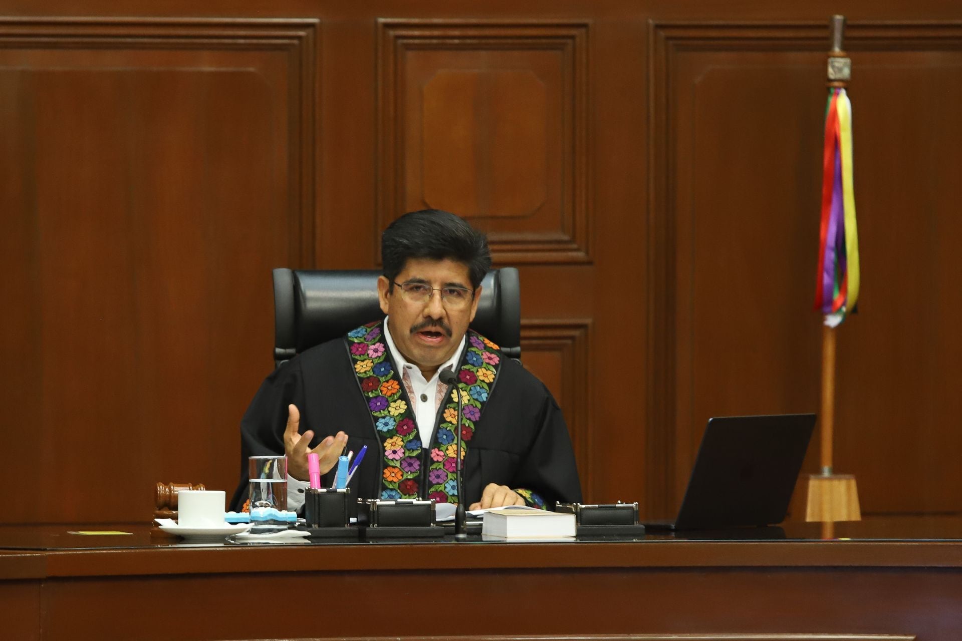 Hugo Aguilar Ortiz ministro presidente de la SCJN