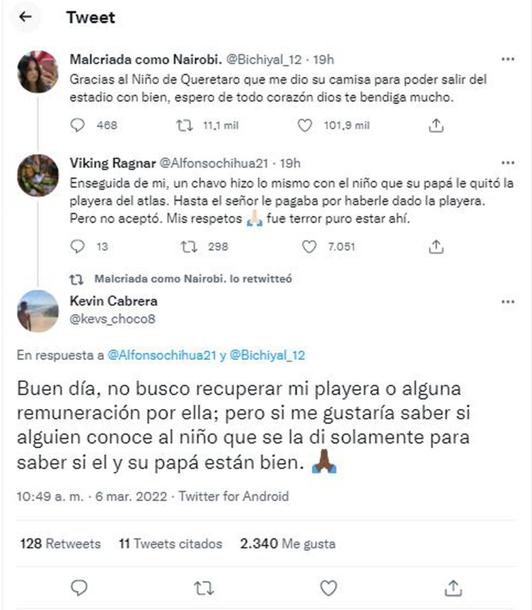 Fan de Atlas (Foto: Captura de Twitter)