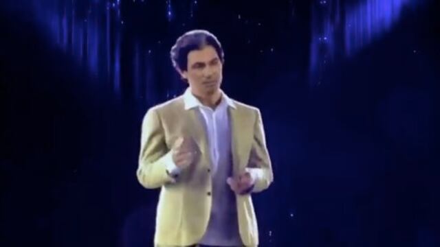 Holograma Robert Kardashian
