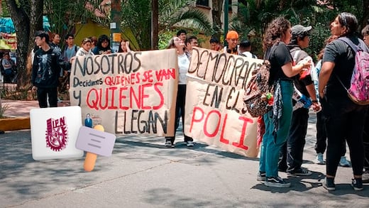 Estudiantes del IPN alistan marcha hacia Zacatenco