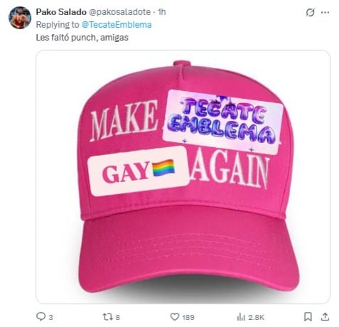 Memes por el cartel del Tecate Emblema 2025