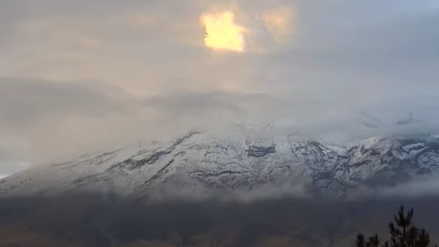 Volcán Popocatépetl el 14 de septiembre