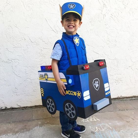 Ideas de disfraz de Chase Paw Patrol para Halloween