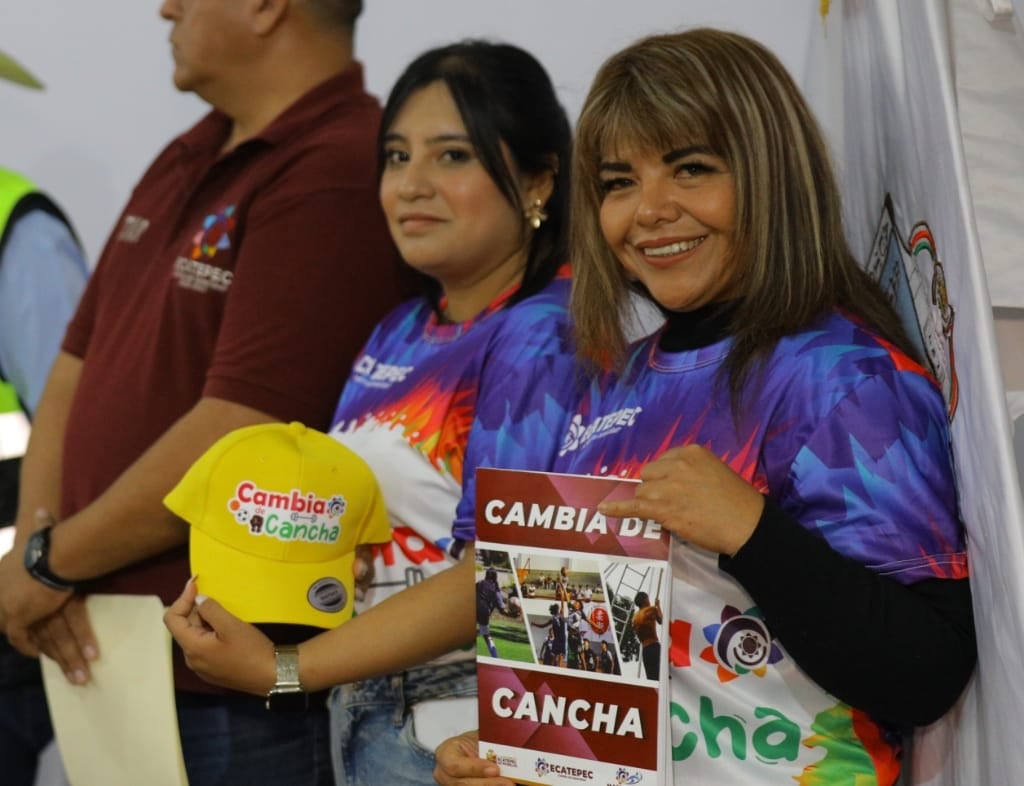 Ecatepec arranca Cambia de Cancha; estrategia para alejar a jóvenes de la violencia.