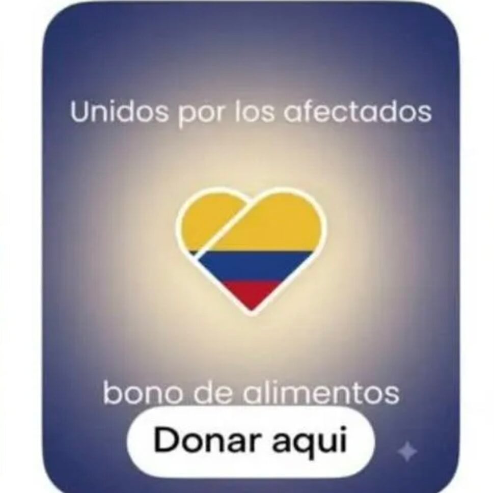 Botón de donaciones de Rappi