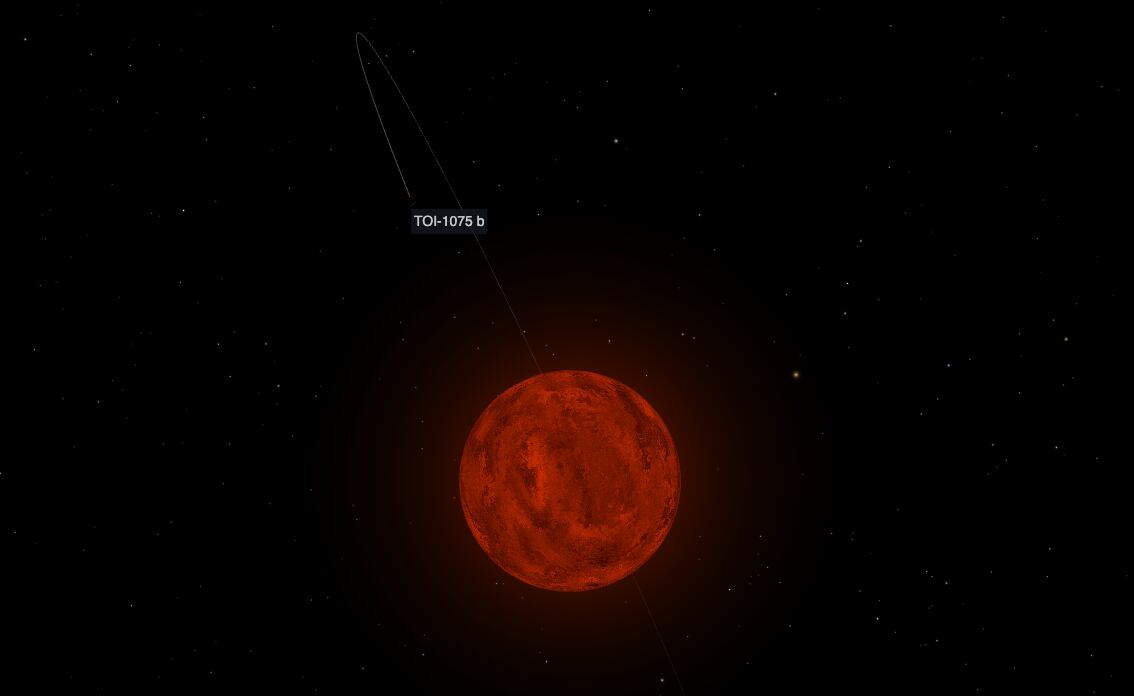 Exoplaneta TOI-1075b