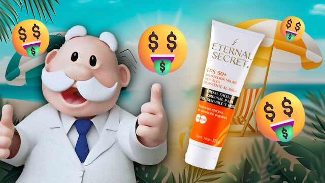 Bloqueador solar Eternal Secret de Farmacias Similares con descuento en el Día del Protector Solar