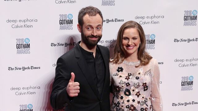 Natalie Portman y su esposo Benjamin Millepied