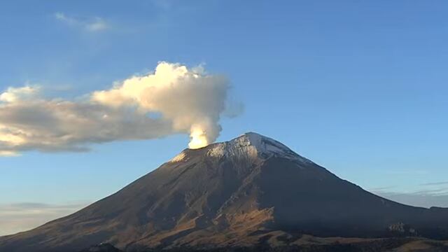 Volcán Popocatépetl el 16 de julio