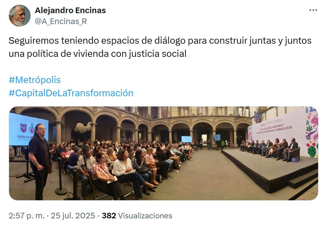 Primer foro contra la gentrificación en CDMX