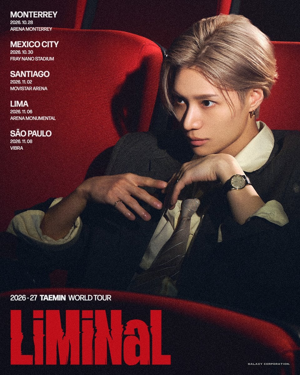 Taemin en México: fecha y boletos para su concierto en CDMX