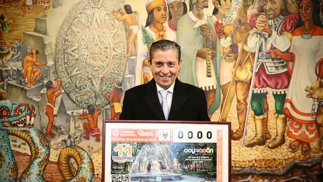 Coyoacán conmemora 500 años de historia con billete de la Lotería Nacional
