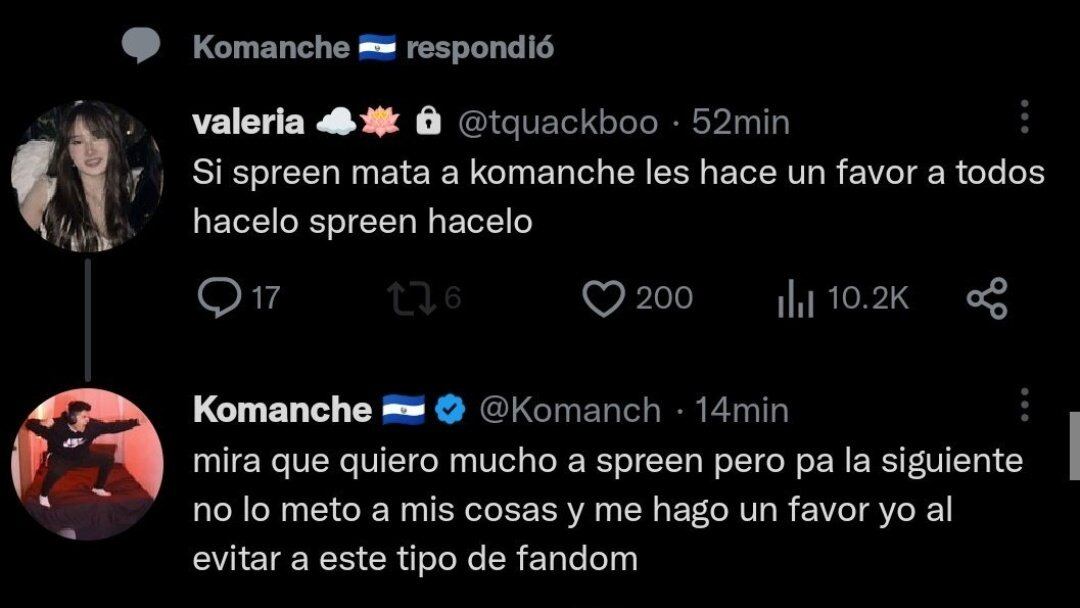 Así fue la pelea entre Komanche y Spreen que Ari Gameplays ya paró