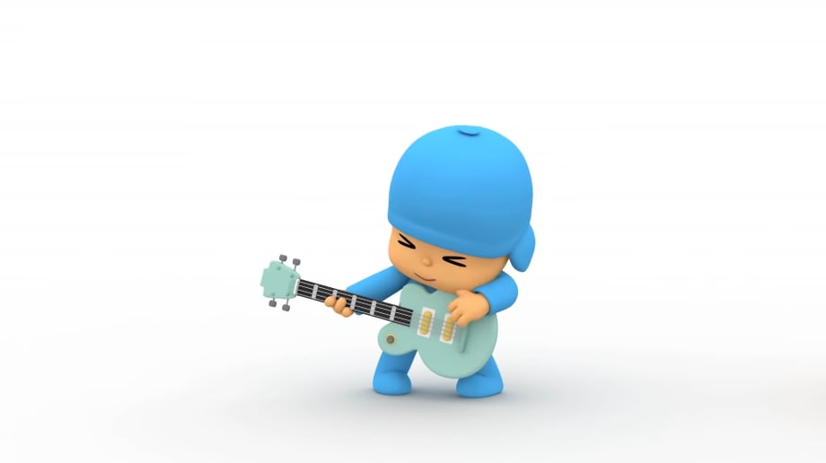 Pocoyó por el Día Mundial del Heavy Metal