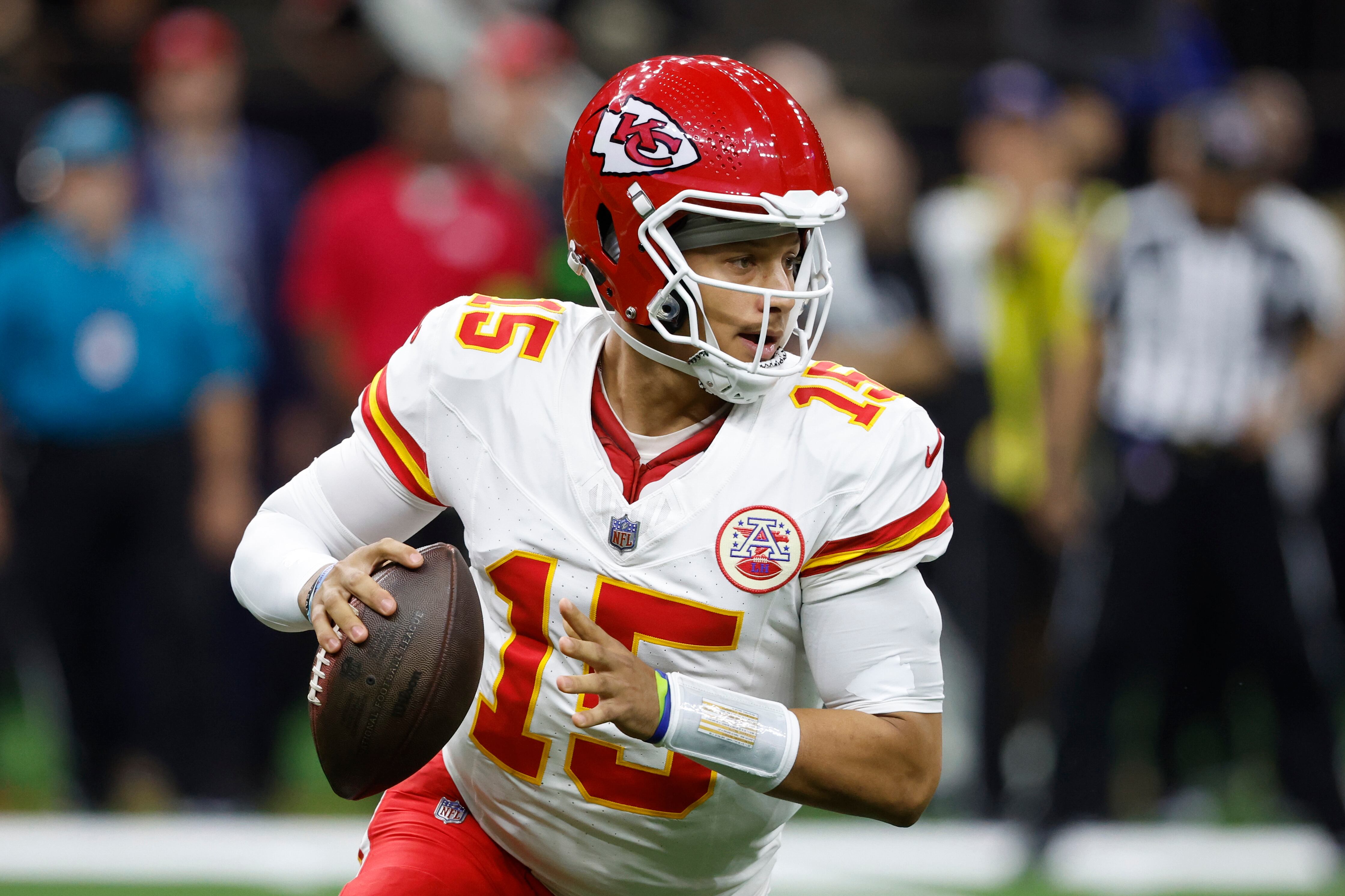 Patrick Mahomes en los Kansas City Chiefs