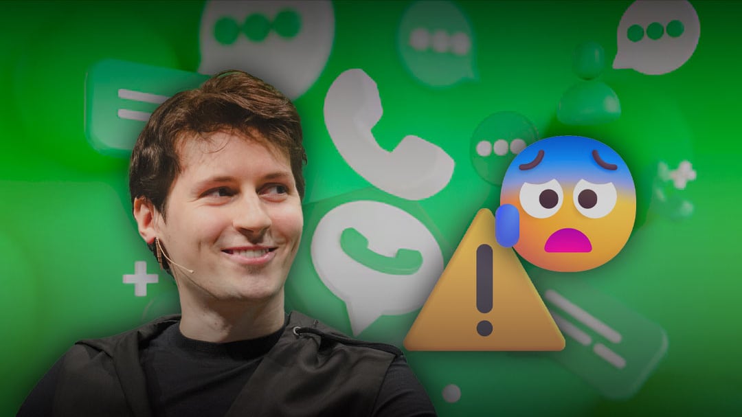 “WhatsApp no es seguro”: CEO de Telegram lanza advertencia