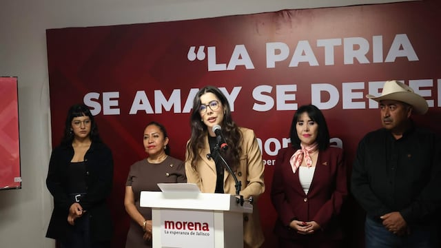 Morena Jalisco denuncia a Verónica Delgadillo y Pablo Lemus ante el IEPC.