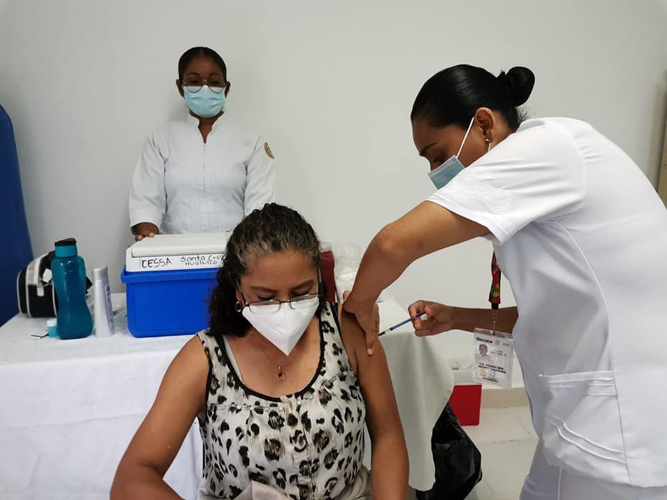 Vacunación en Oaxaca