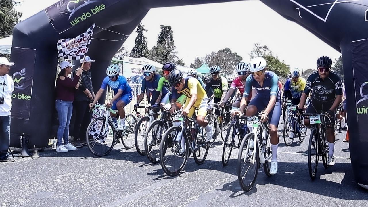 Copa Toluqueña de Ciclismo 2026 reúne a más de 130 ciclistas