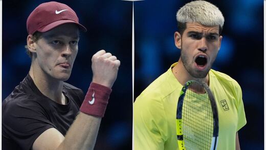 Los nuevos dueños del tenis: Jannik Sinner y Carlos Alcaraz se volverán a ver las caras en las ATP Finals